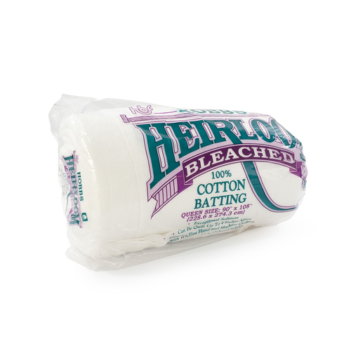 Heirloom Bleached 100% Cotton Batting