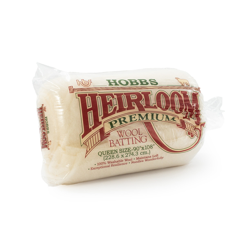 Heirloom Premium 100% Wool Batting