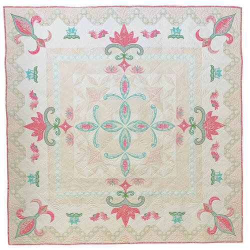 Fleur De Lis Quilt Embroidery Project - Download