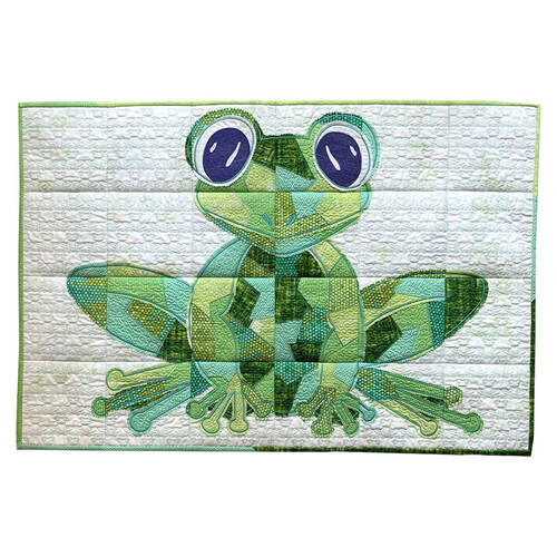 Frank the Frog Quilt Embroidery Project - Download