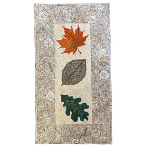 Falling Leaves Wall Hanging Embroidery Project - Download