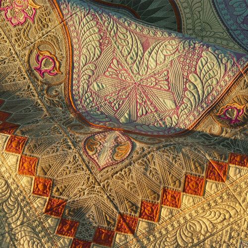 Jacobean Journey Quilt Embroidery Project  - Download