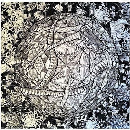 Whole Earth with Border, GPS Quilt and Messenger Bag by HoopSisters - Download