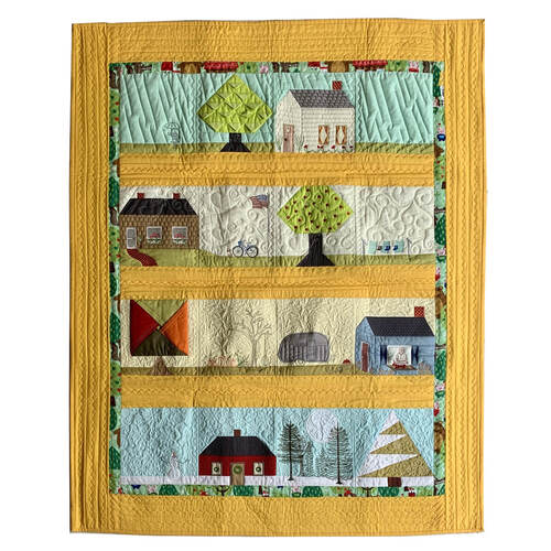 Where the Heart Is Quilt Embroidery Project  - Download