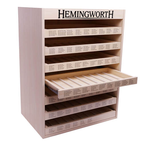 Hemingworth Storage Cabinet with Drawers - Holds 315 Spools