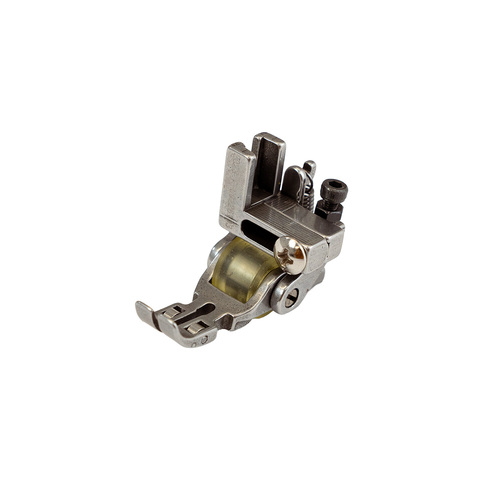 Roller Adjustable Zipper/Cording Foot for Industrial High Shank Machines