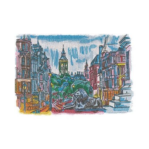 World in Stitches: London by The Deer's Embroidery Legacy - Download