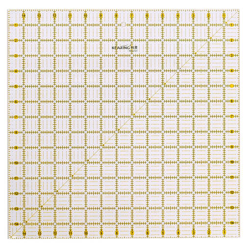 Quilting Ruler - 15" x 15"