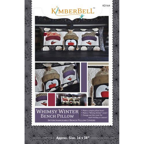 Whimsy Winter Pillow Sewing Project Pattern