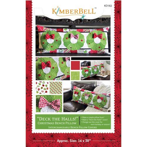 Deck the Halls Pillow Sewing Project Pattern