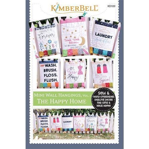 Mini Wall Hangings: The Happy Home Sewing Project Book