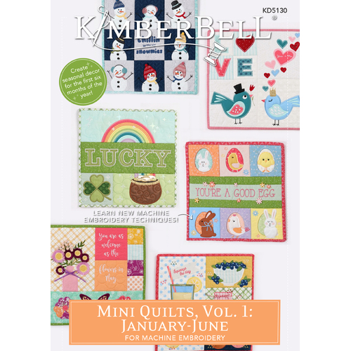 Mini Quilts Volume 1: January - June CD