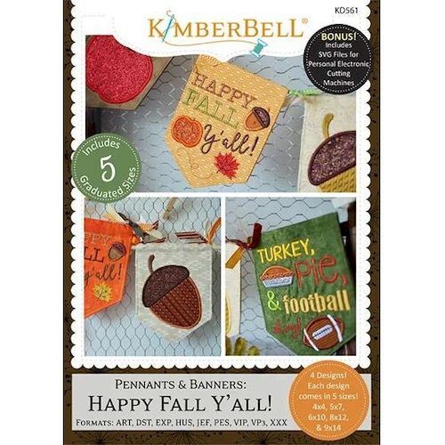 Pennants and Banners: Happy Fall Y'All Project cd