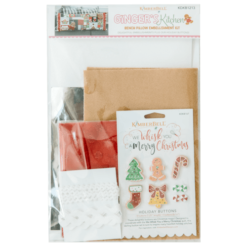 Ginger's Kitchen Bench Pillow Embellishment Kit