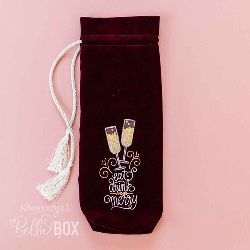 Velvet Wine Bag Blank