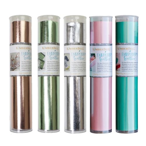 Kimberbell Embellishment Embroidery Leather (Various Colours)