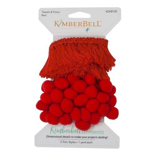 Tassels & Poms Trim Set (Various Colours)