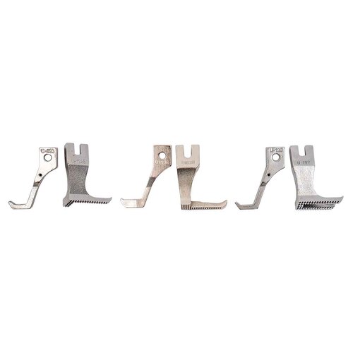 Standard Right & Left Zipper Feet (W) for Industrial Walking Foot Machines