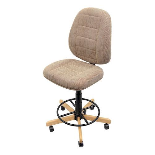 Koala Sewcomfort Chair - Mocha with Birdseye Maple Base