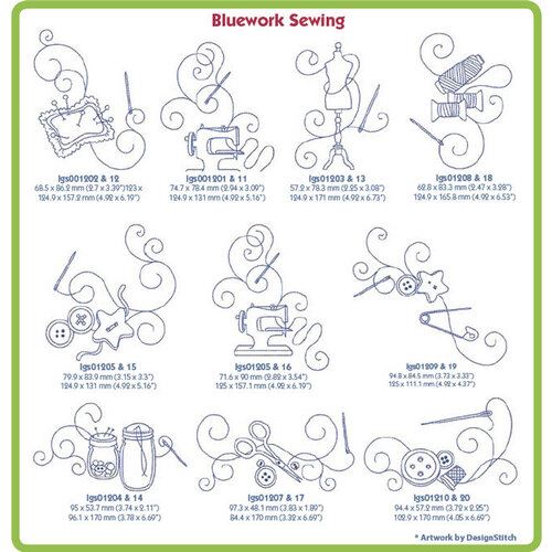 Bluework Sewing by Lindee Goodall - Download