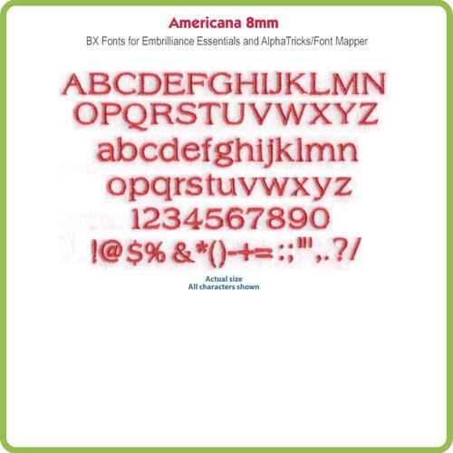 Americana 8mm BX File - Download Only