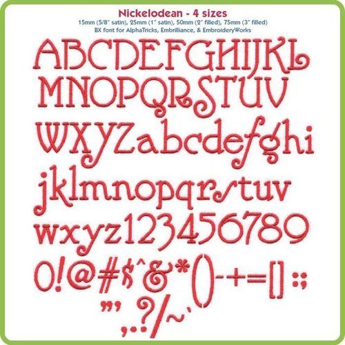 Nickelodean BX Font - Various Sizes - Download Only