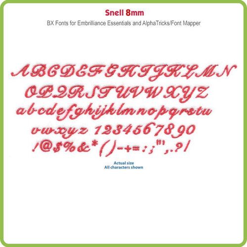 Snell 8mm BX File - Download Only