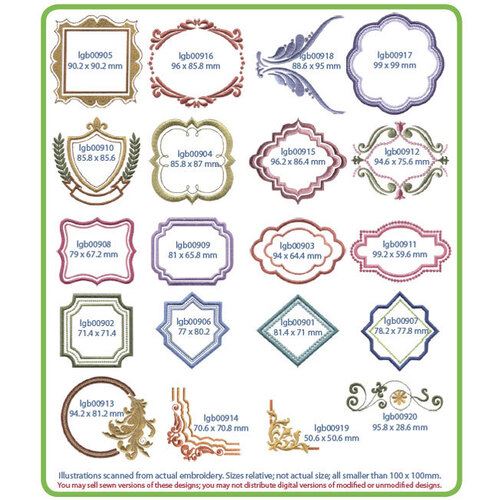 Design Elements - Monogram Frames and Borders