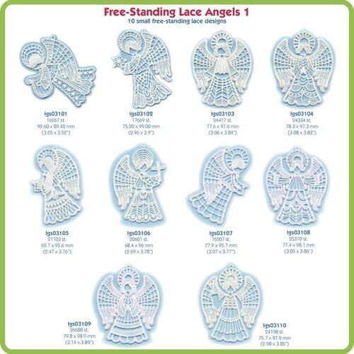Free-Standing Lace Angels 1 - Download