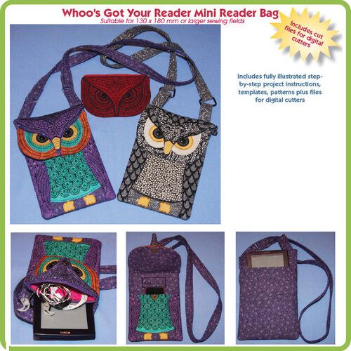 In The Hoop - Mini Reader Owl Project - Download
