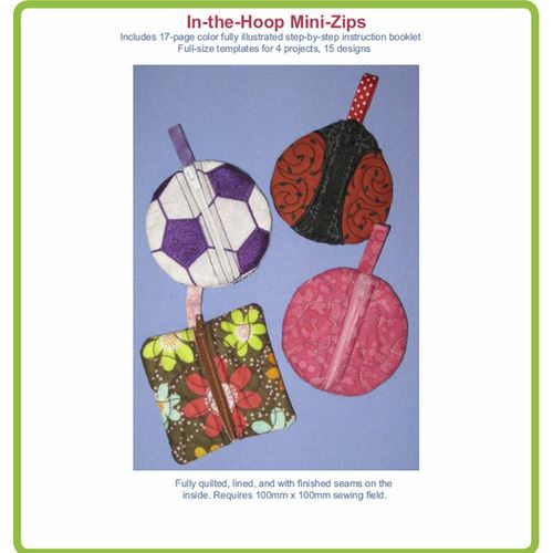 In The Hoop - Mini Zips - Download