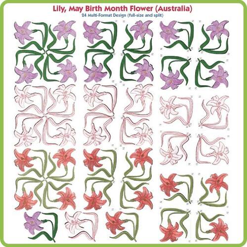 Lily May Birth Month Flower by Lindee Goodall