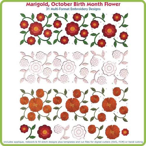 Marigold October Birth Month Flower