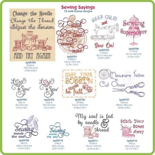 Sewing Sayings - Download