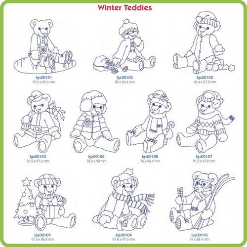 Winter Teddies - Download