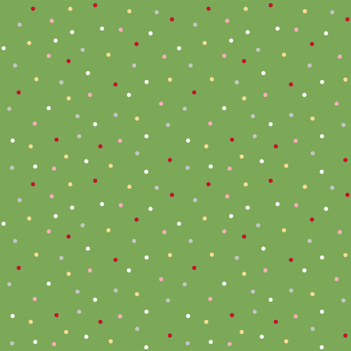 Green Multi Dot - Kimberbell Christmas Fat Quarter