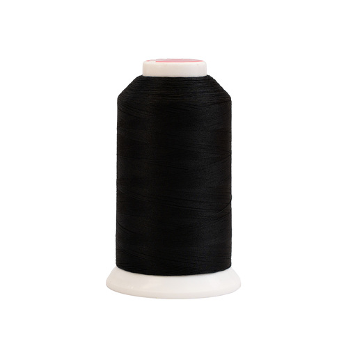 Softlight MC3-001 Mercerised Cotton 3000m Embroidery Thread (Black)