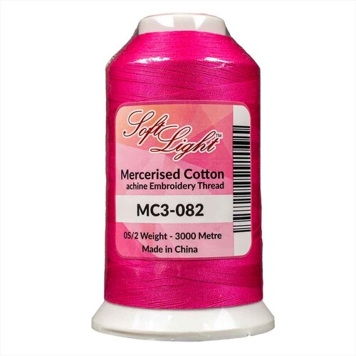 Softlight MC3-082 Mercerised Cotton 3000m Embroidery Thread