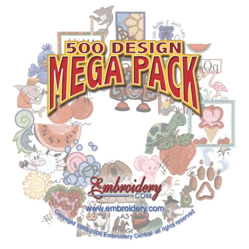 Mega Pack 500 Designs
