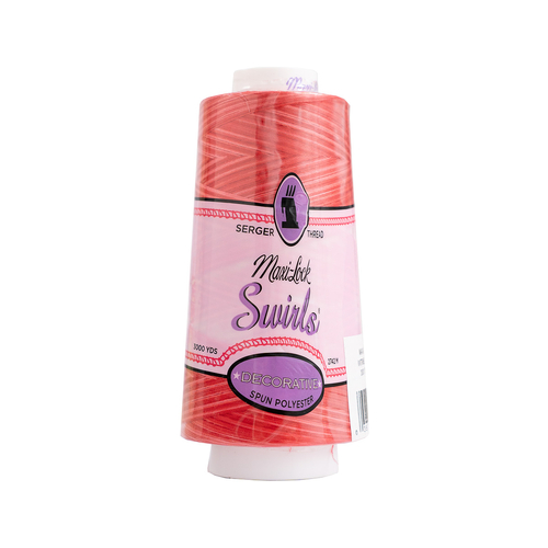 Maxi-Lock Swirls 3000yd - M52 Watermelon Sorbet