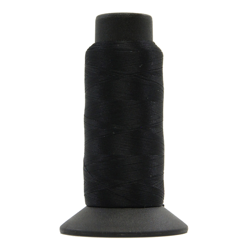 Black Woolly Nylon Overlocker Thread - 1500m 
