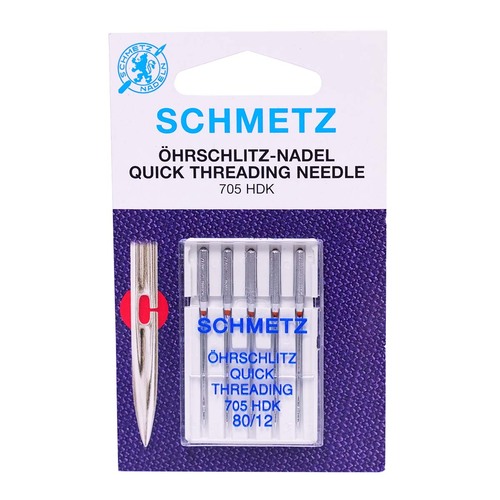 Schmetz Quick Threading Needle Size 80/12