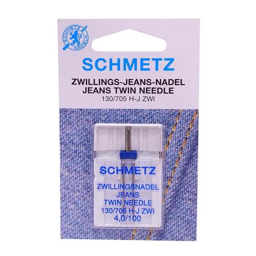 Schmetz Jeans Twin Needle Size 4mm/100