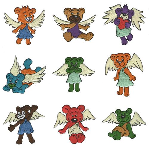 Angel Teddies (10 designs) by Outback Embroidery - Download