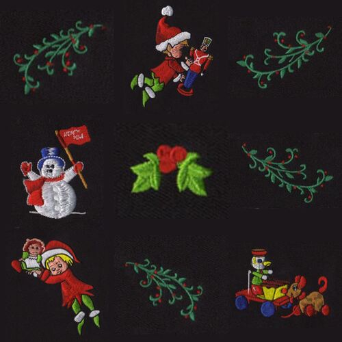 Santa's Workshop (20 designs) by Outback Embroidery - Download
