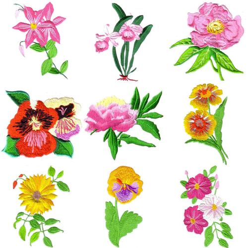 Paquerette Flowers (10 designs) by Outback Embroidery - Download