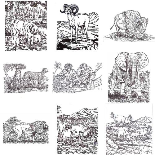 Call of the Wild (32 designs) by Outback Embroidery - Download