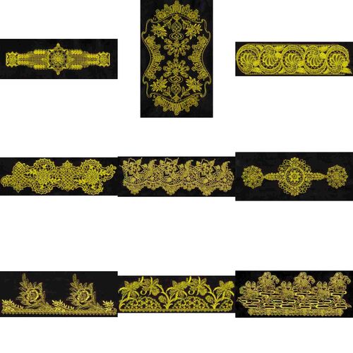 Gold Lace Collection (25 designs) by Outback Embroidery - Download