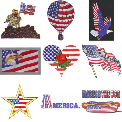 Spirit of America (18 designs) by Outback Embroidery - Download