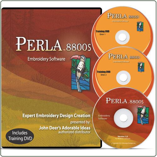 Perla 8800 Digitizing Embroidery Software